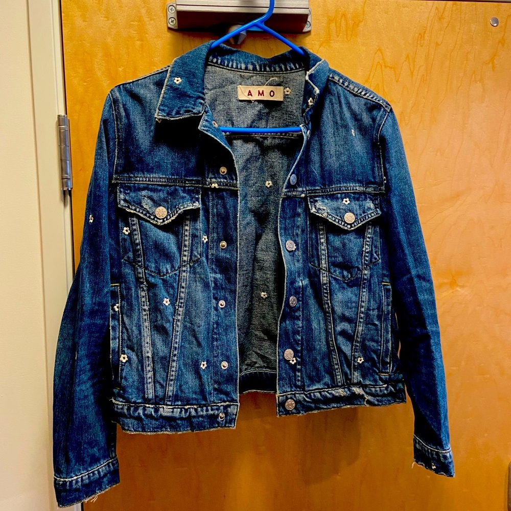 Embroidered Jean Jacket